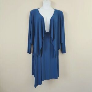 THE LOOK RANDOLPH DUKE Skirt Set: Size 1X Jacket & Multipurpose Skirt Top Sarong